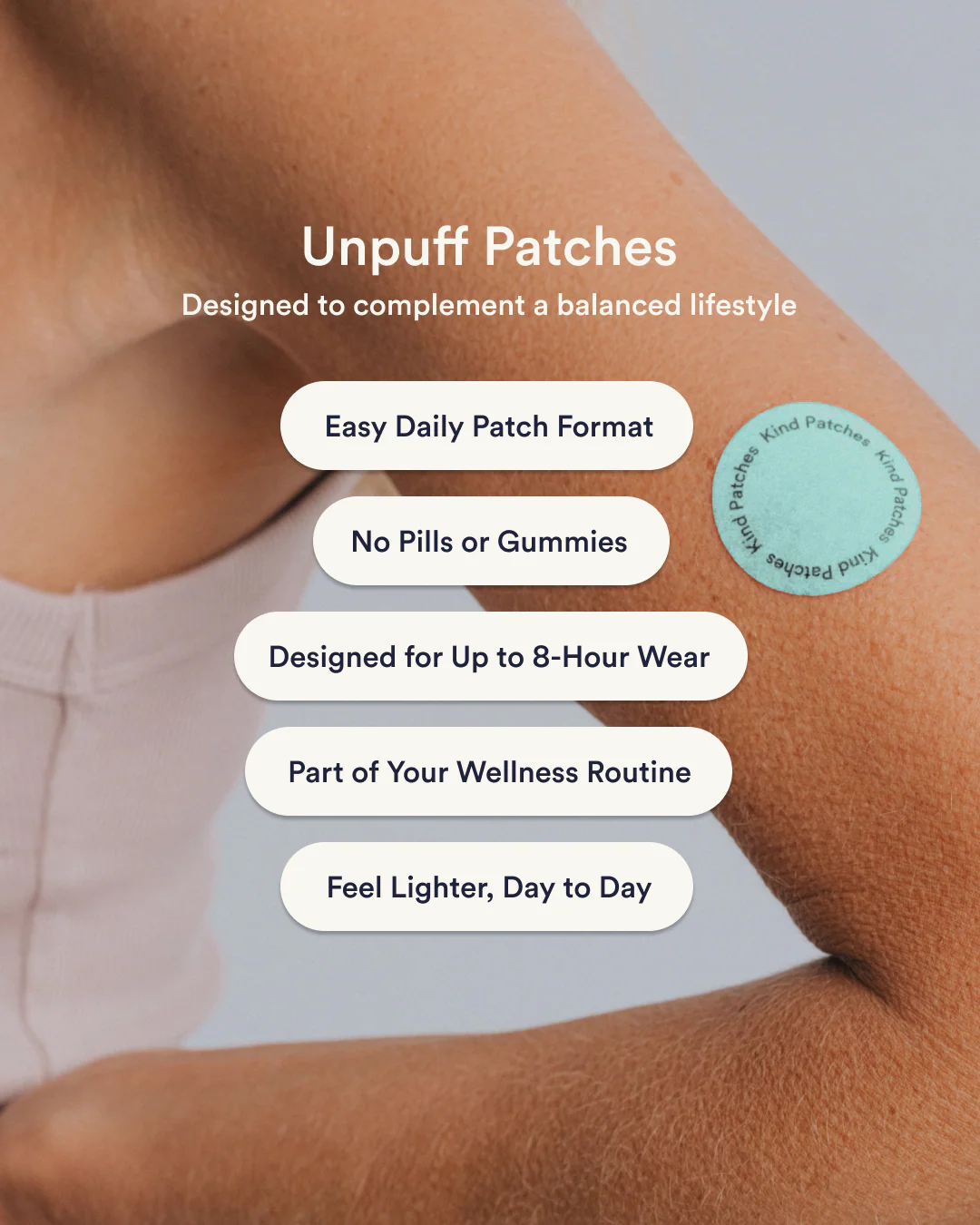 Unpuff Patches (Two packs)